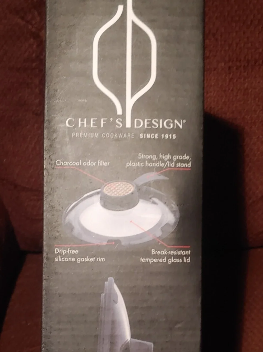 Chef's Design Purify Filtered Lid